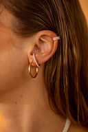 Allure Pearl Earcuff & Single Earring