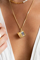 Engravable Locket Necklace