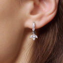 Pure Leaf Set Silber