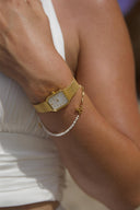 PV Pearl & Chain Bracelet