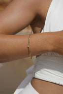 Brilliant Curb Bracelet