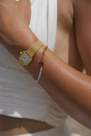PV Pearl & Chain Bracelet