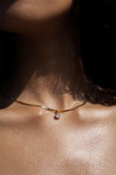 Brilliant Sleek Pendant Necklace