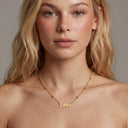 Name Necklace Curved