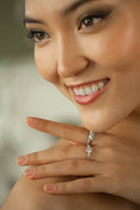 Sparkle Twisted Ring