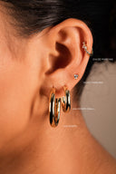 Léa Hoops Medium