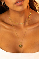 Iconic Coin & Sleek Necklace