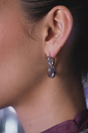 Molten Twisted Hoops