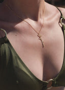 Name Necklace Vertical