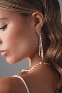 Adorn Earrings Pearl Tassel
