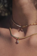 Brilliant Sleek Pendant Halskette