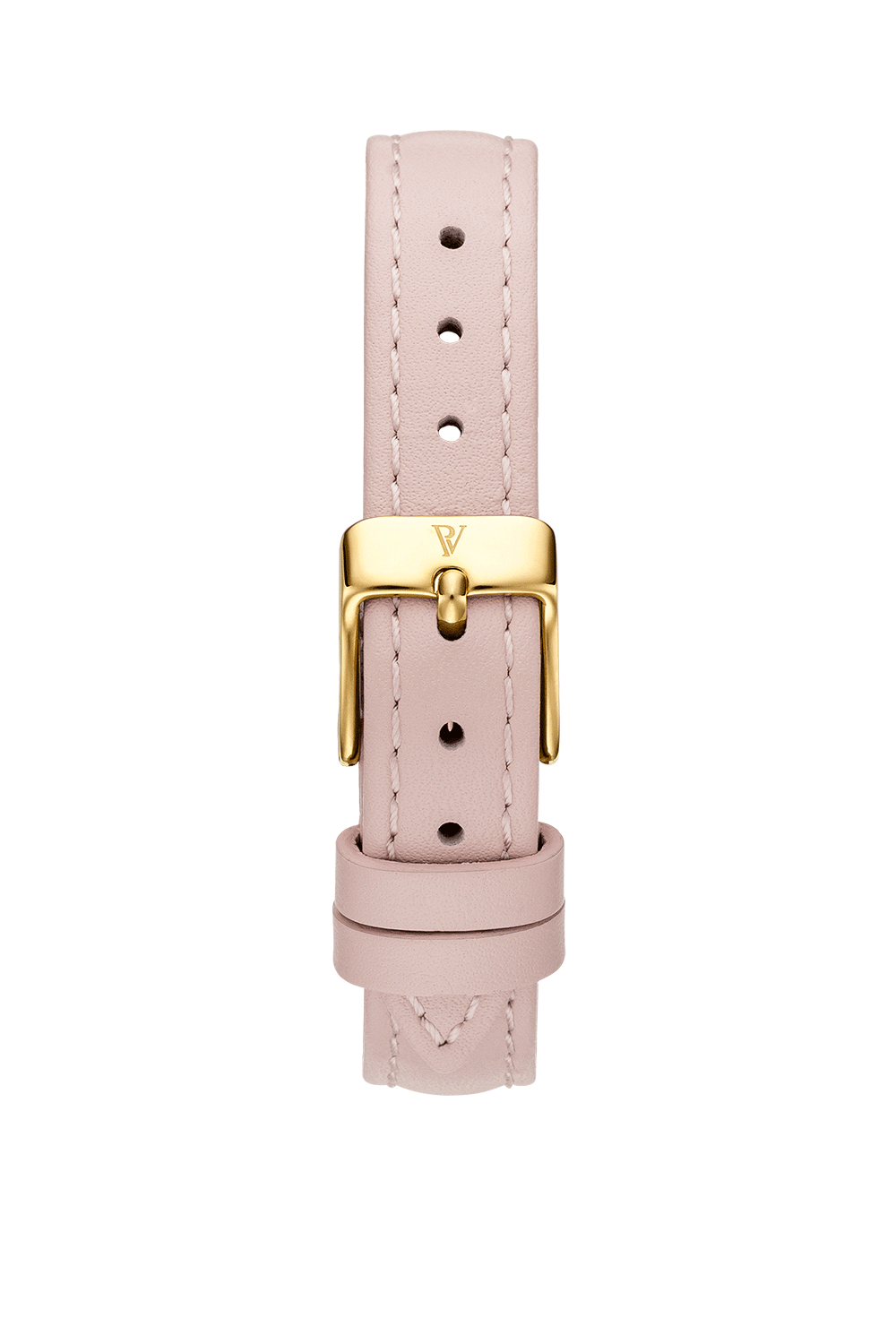 Louis Vuitton Monogram Leather Strap for Watches Brown & Pink 20mm