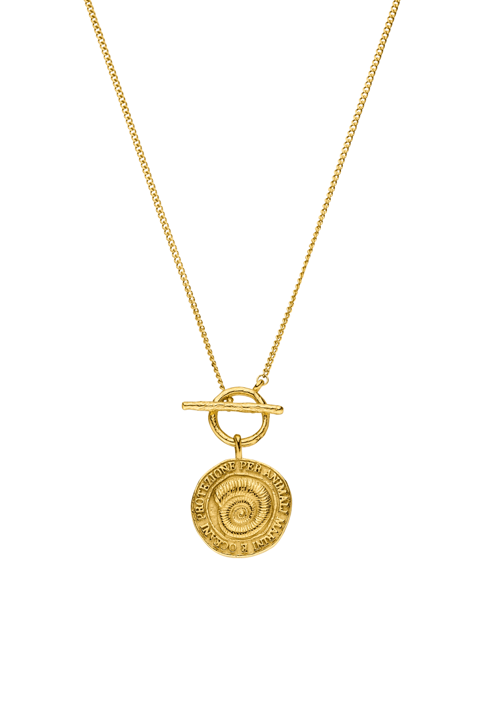 Allure Coin Necklace Gold
