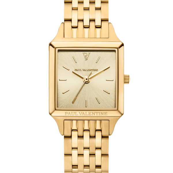 Buy Vindemia watch in gold by PAUL VALENTINE now