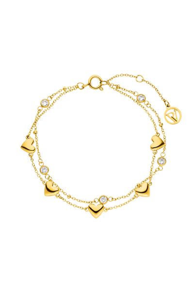 Paul valentine 2025 heart bracelet